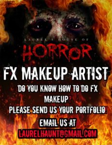 Laurel's House of Horror and Escape Room - FX Makeup Artists