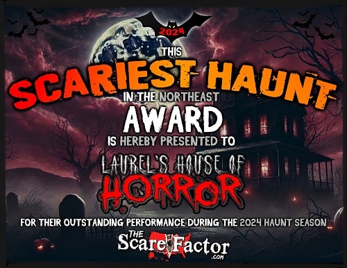 Scariest Award Award, Laurels House of Horror, 2024